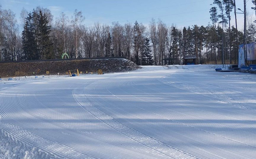 Лыжная трасса заработала в Барановичском районе