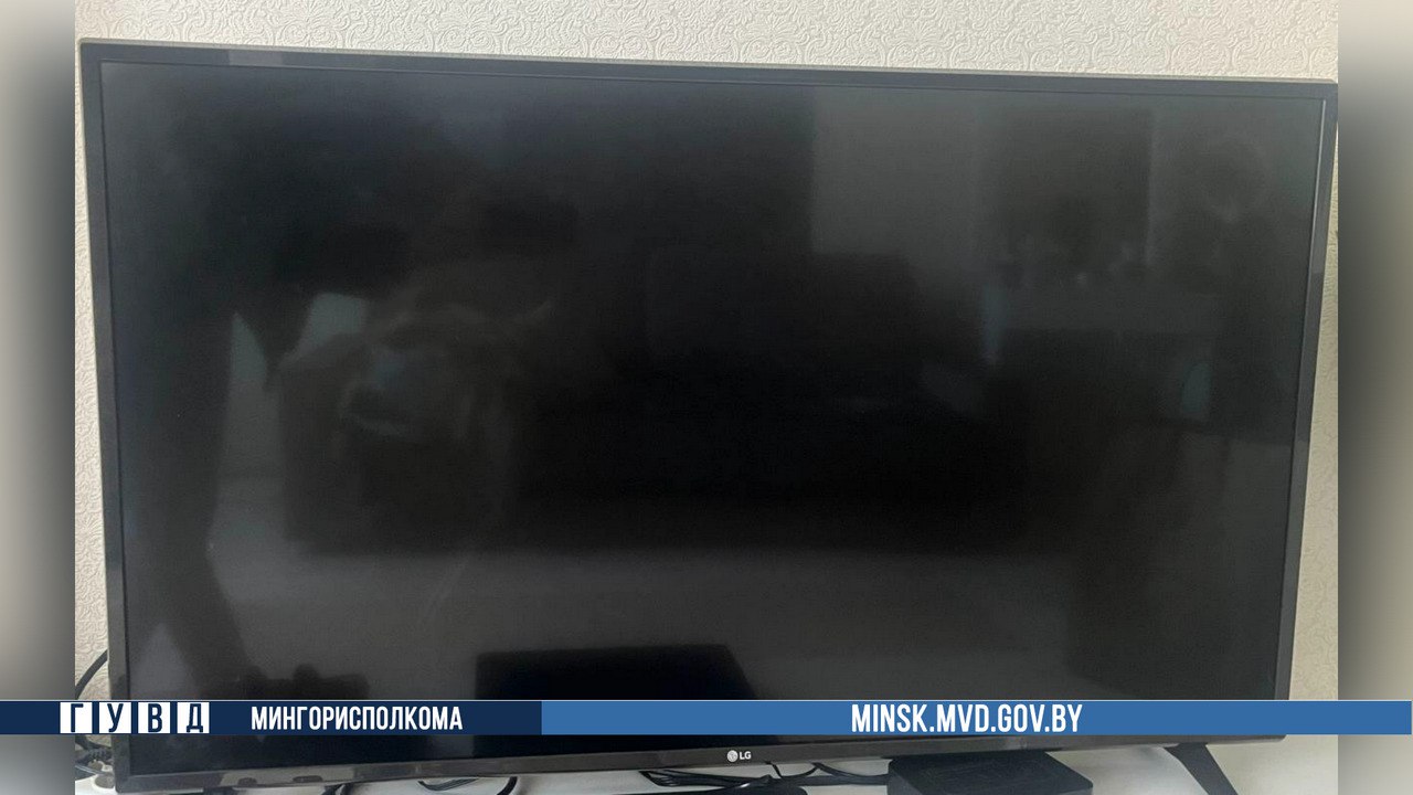 Мужчина продал телевизор из съемной квартиры