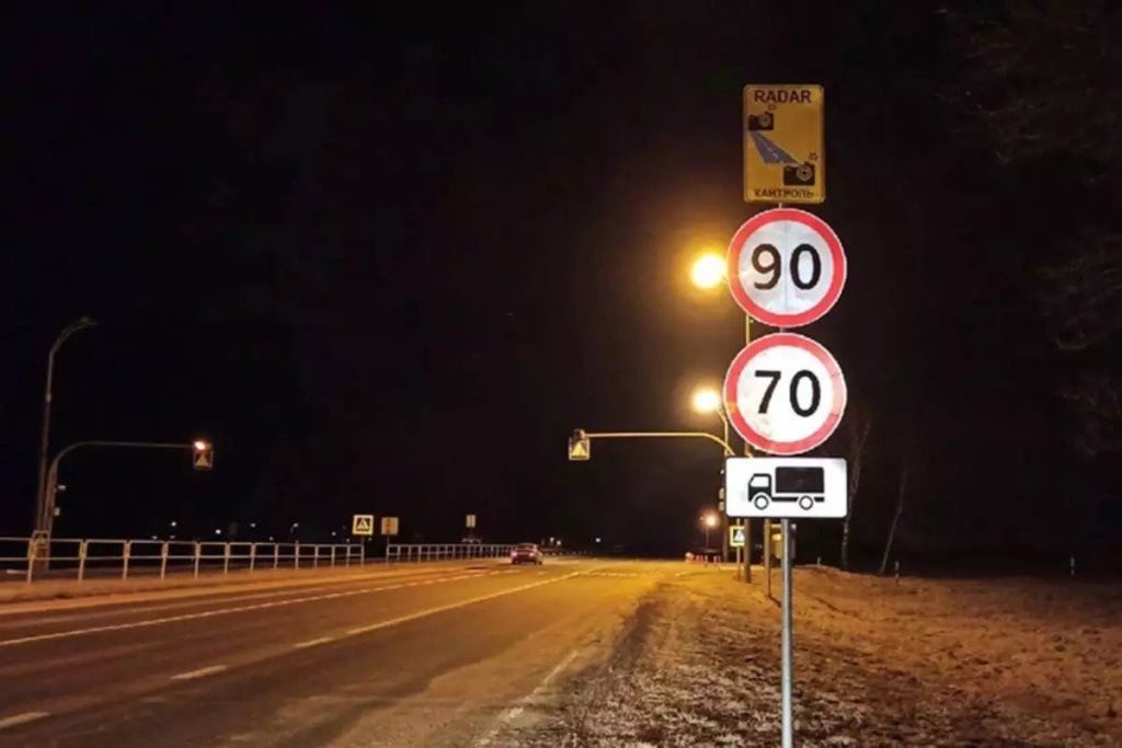 В Беларуси еще на одной трассе начали фиксировать среднюю скорость