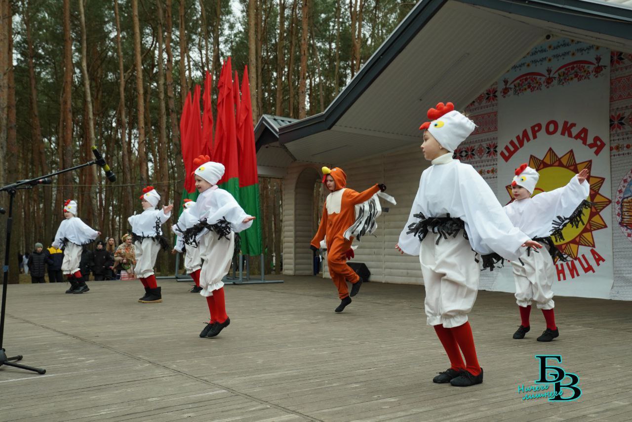 Фаер-шоу и сожжение чучела: как в Бресте прошла Масленица