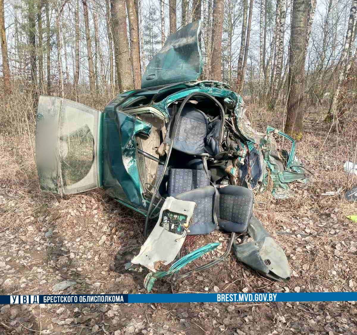 Трагедия на дороге в Брестской области: водитель уснул и погиб