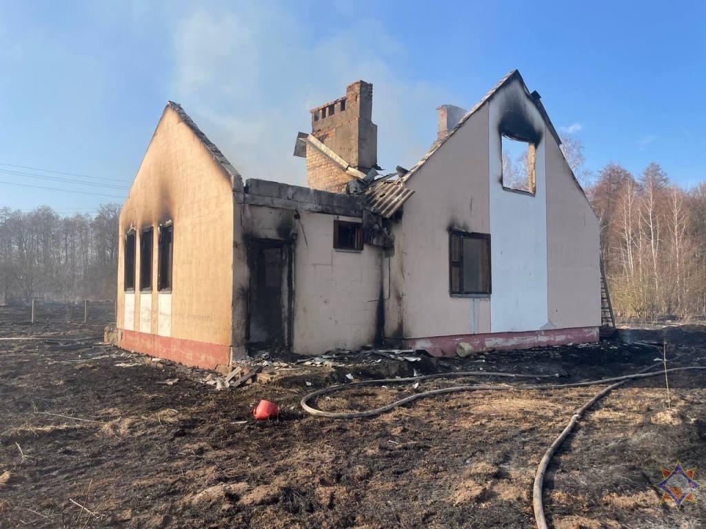 Трагедия в Кобринском районе: пожар унес жизнь мужчины