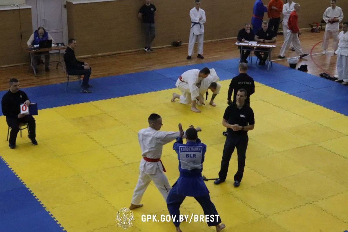 Брестские пограничники — серебряные призеры чемпионата по рукопашному бою