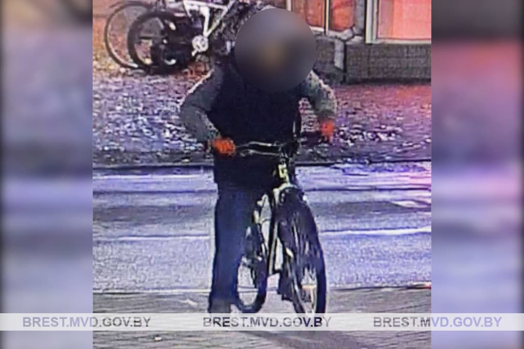 Приехал в Брест за заработком и украл велосипед