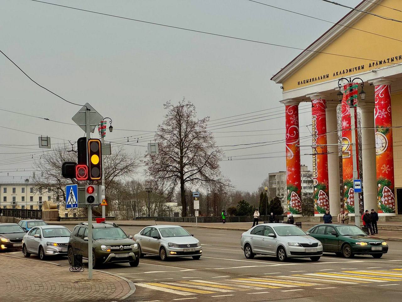 На дорогах Беларуси появились необычные светофоры