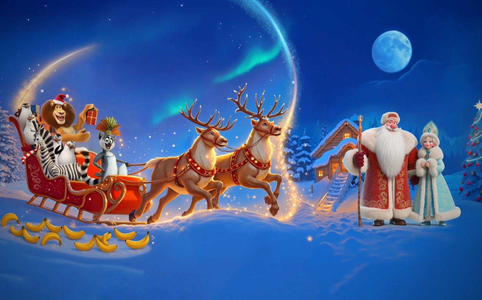 Новогодняя сказка в Парке Животных: Двойное волшебство для брестчан!