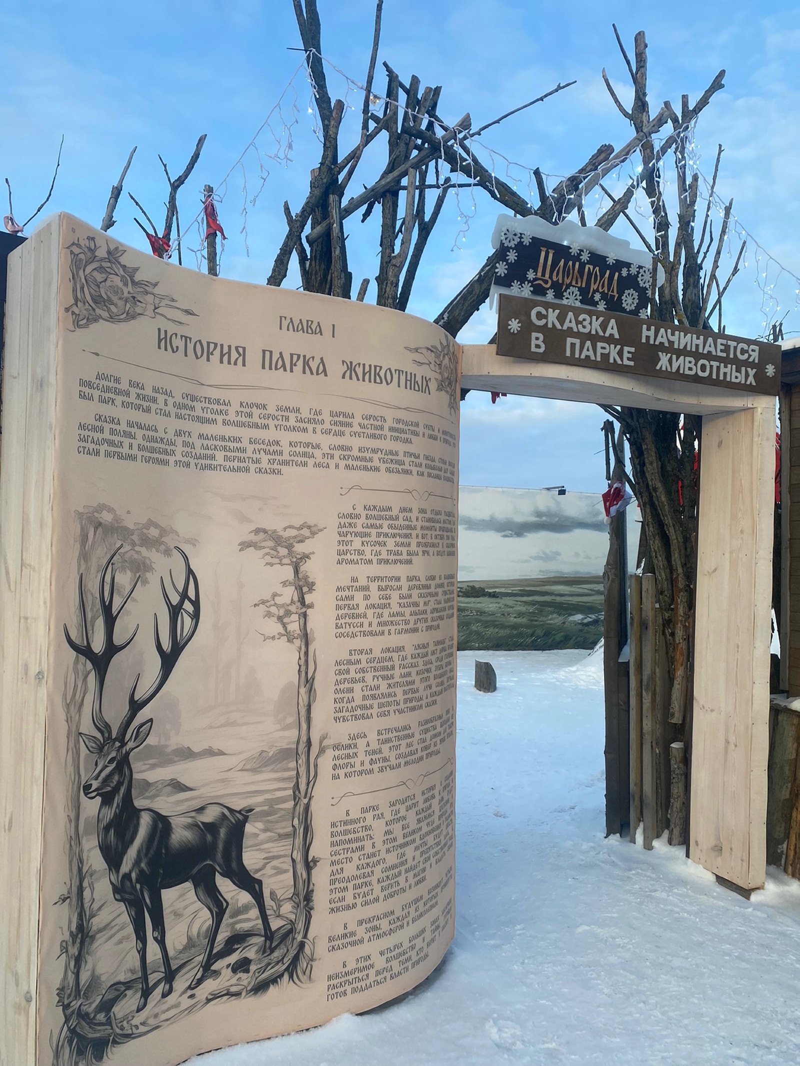 Новогодняя сказка в Парке Животных: Двойное волшебство для брестчан!
