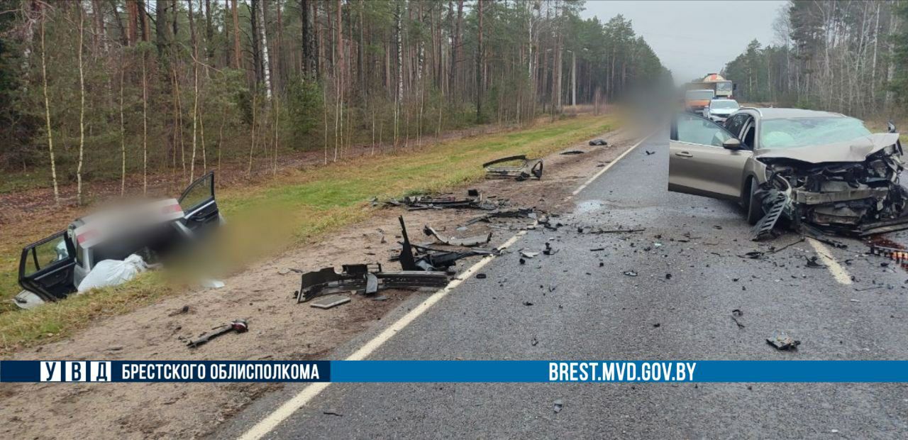 В Ивацевичском районе в ДТП погиб водитель BMW