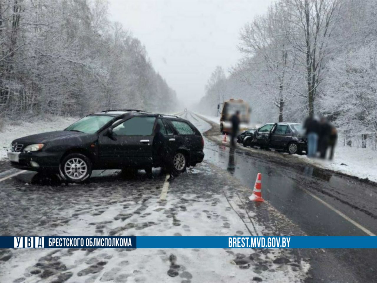 Лобовое столкновение под Кобрином — подробности ДТП
