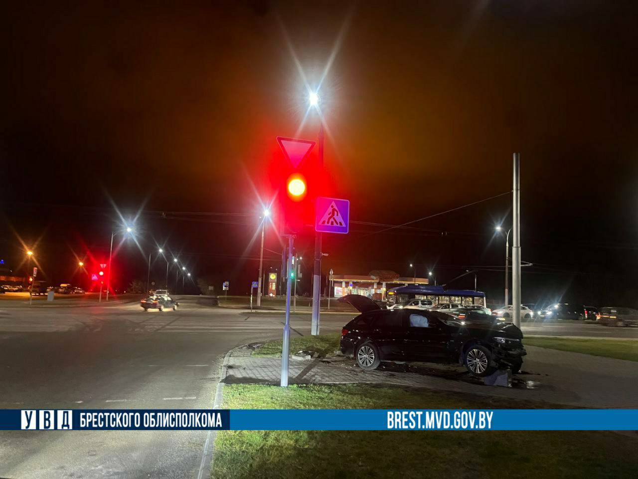 Появились подробности ДТП в Бресте на проспекте Республики