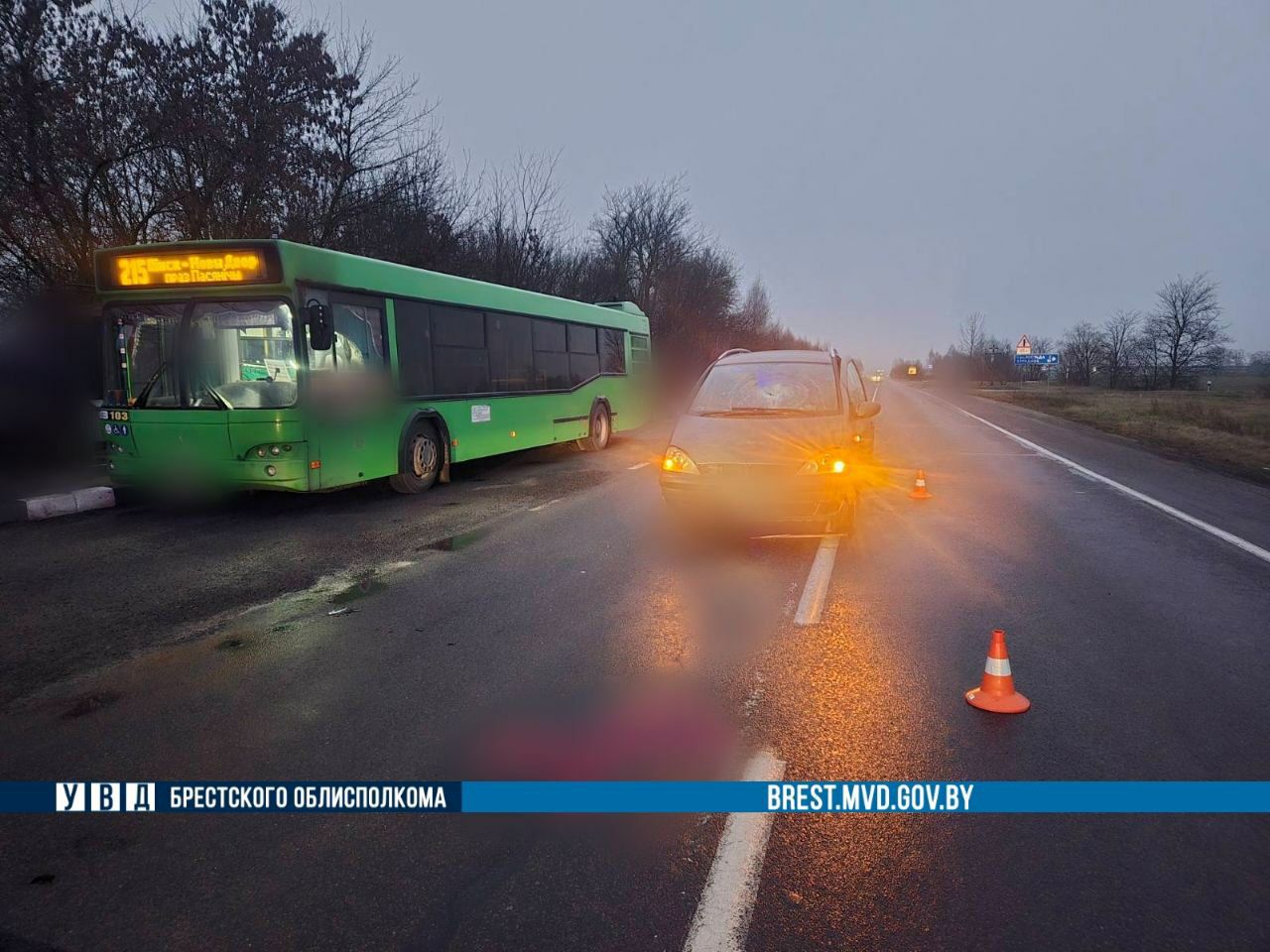 В Пинском районе 18-летний парень насмерть сбил 80-летнего пенсионера