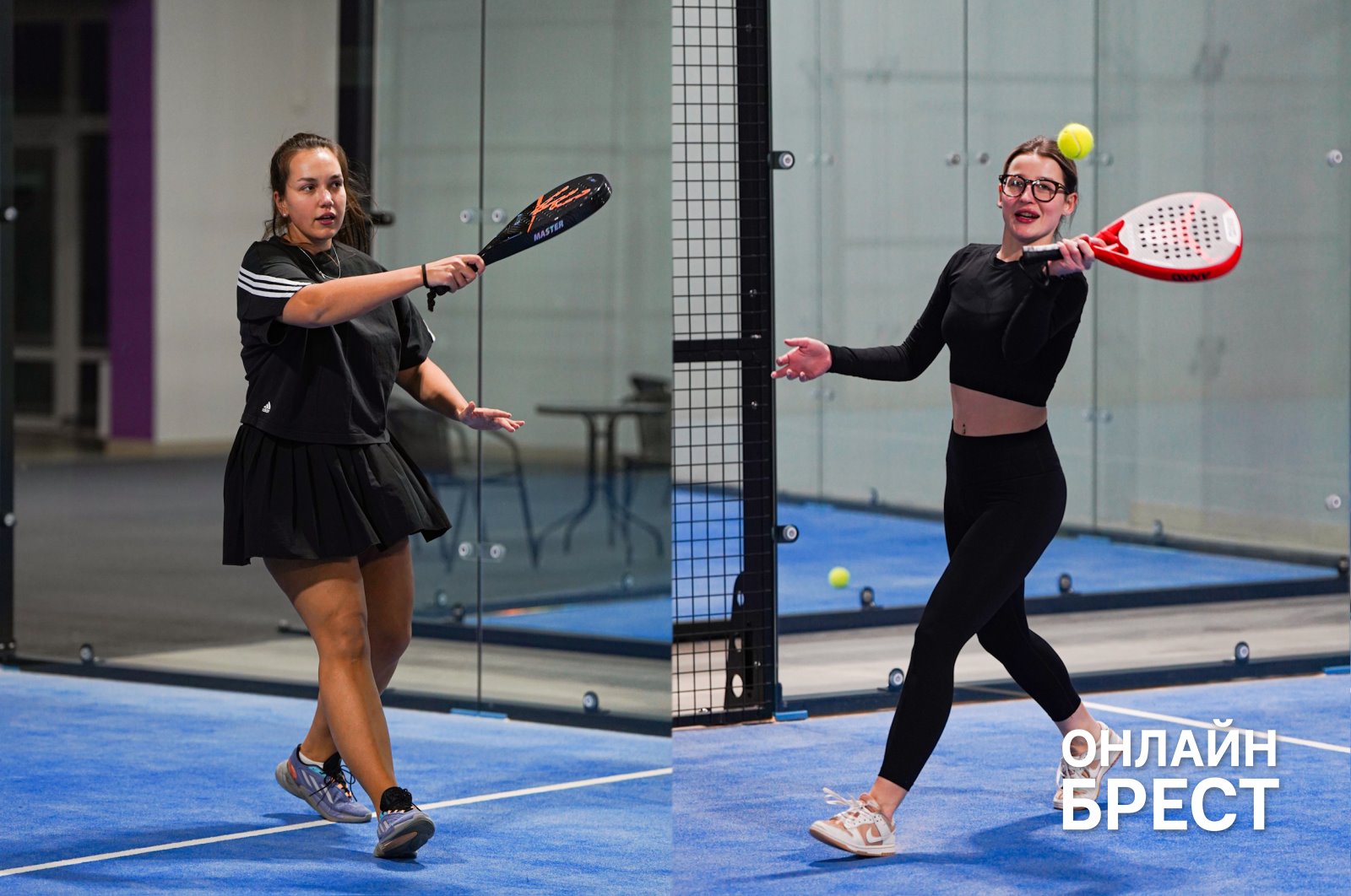 В Бресте открылся первый клуб для игры в модный падел-теннис со стеклянными кортами PADEL BAZA!