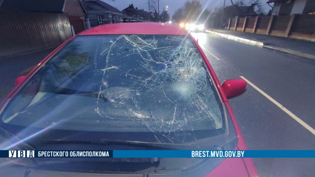 В Бресте Honda сбила 70-летнюю женщину