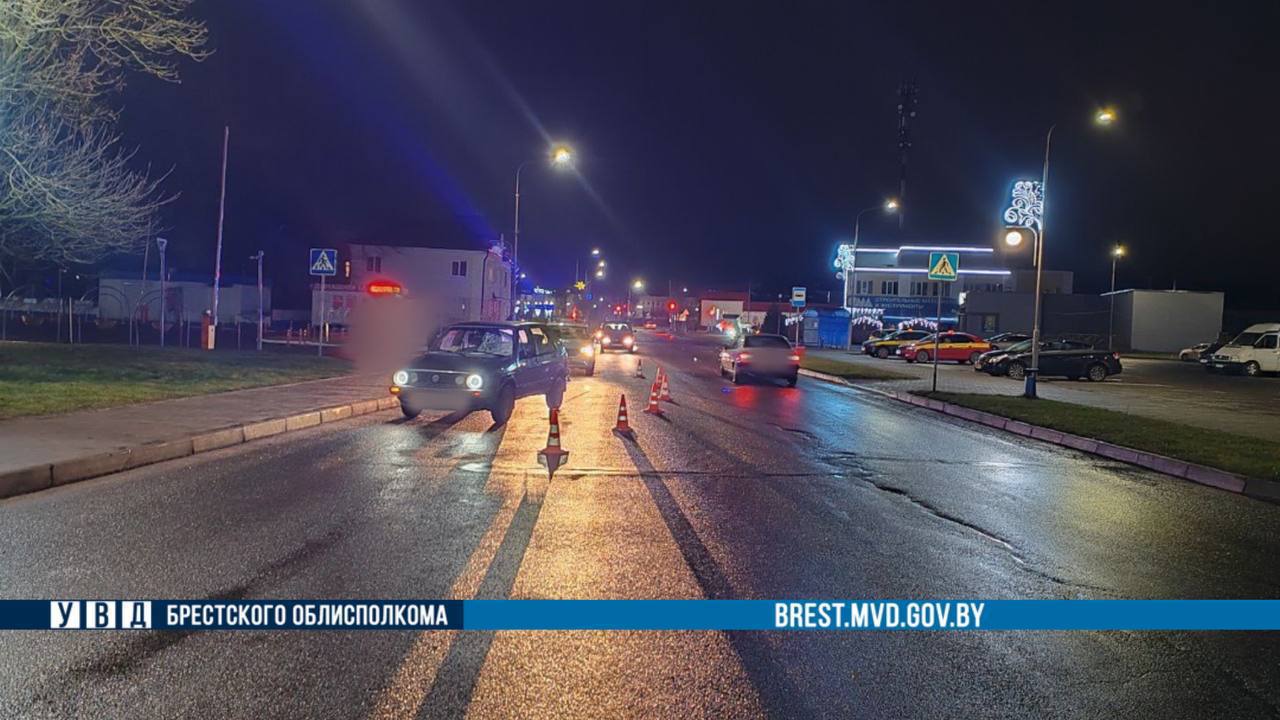 В Ляховичах Volkswagen сбил женщину