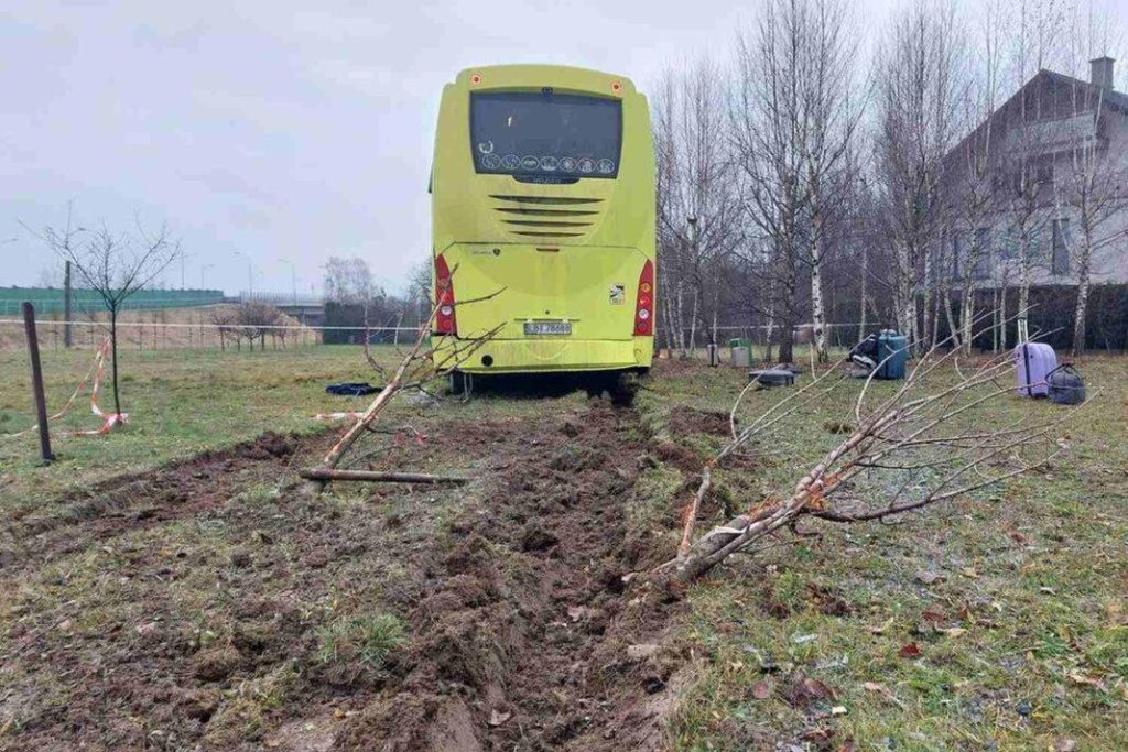 В Польше попал в аварию автобус с белорусскими пассажирами