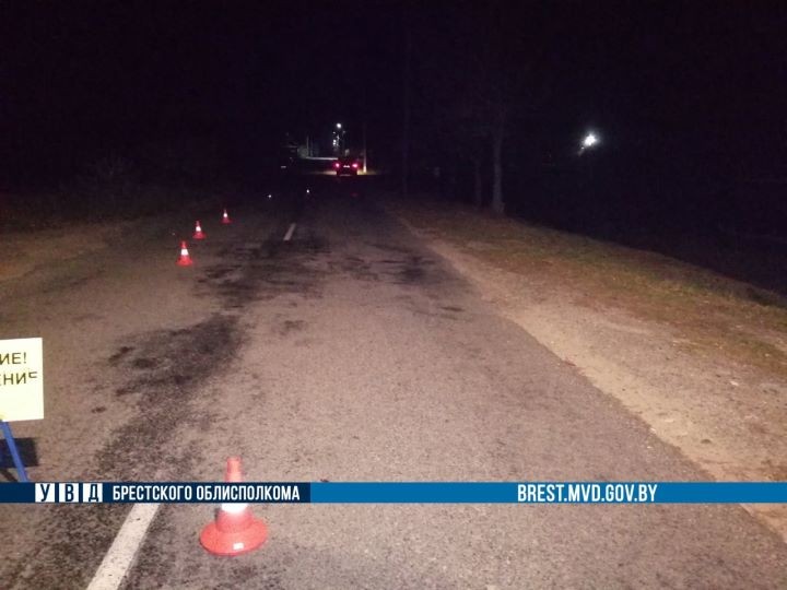 В Брестской области водитель наехала на лежавшего пешехода