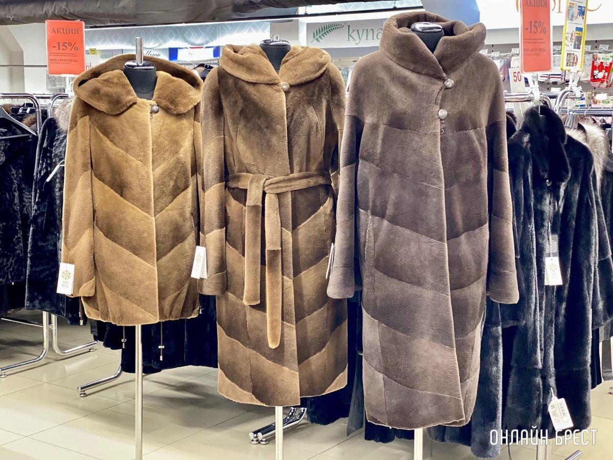 Выставка-продажа изделий из МЕХА на третьем этаже «ЦУМа» в Бресте!
