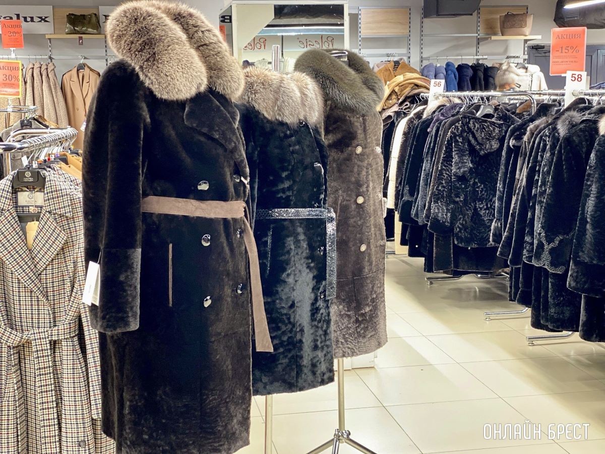Выставка-продажа изделий из МЕХА на третьем этаже «ЦУМа» в Бресте!