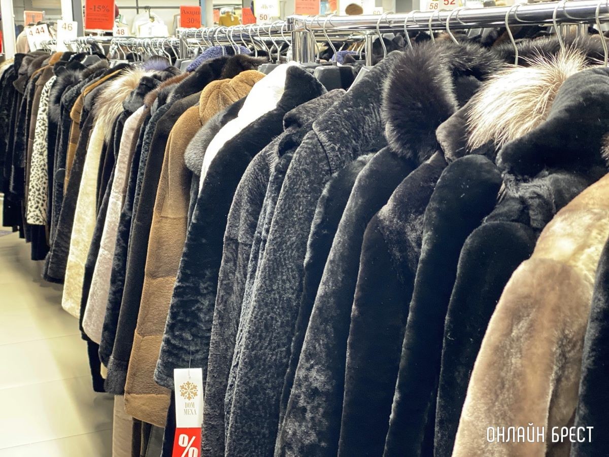 Выставка-продажа изделий из МЕХА на третьем этаже «ЦУМа» в Бресте!