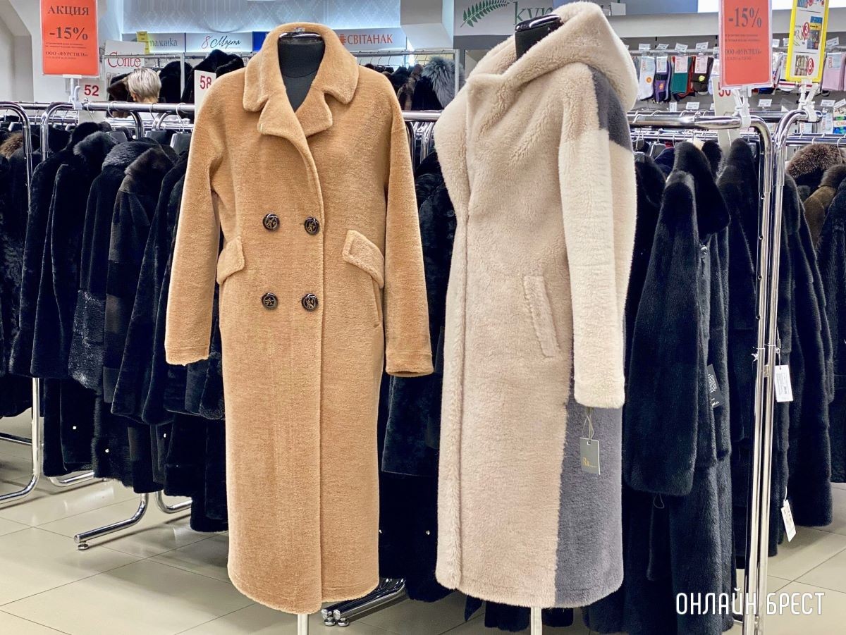Выставка-продажа изделий из МЕХА на третьем этаже «ЦУМа» в Бресте!