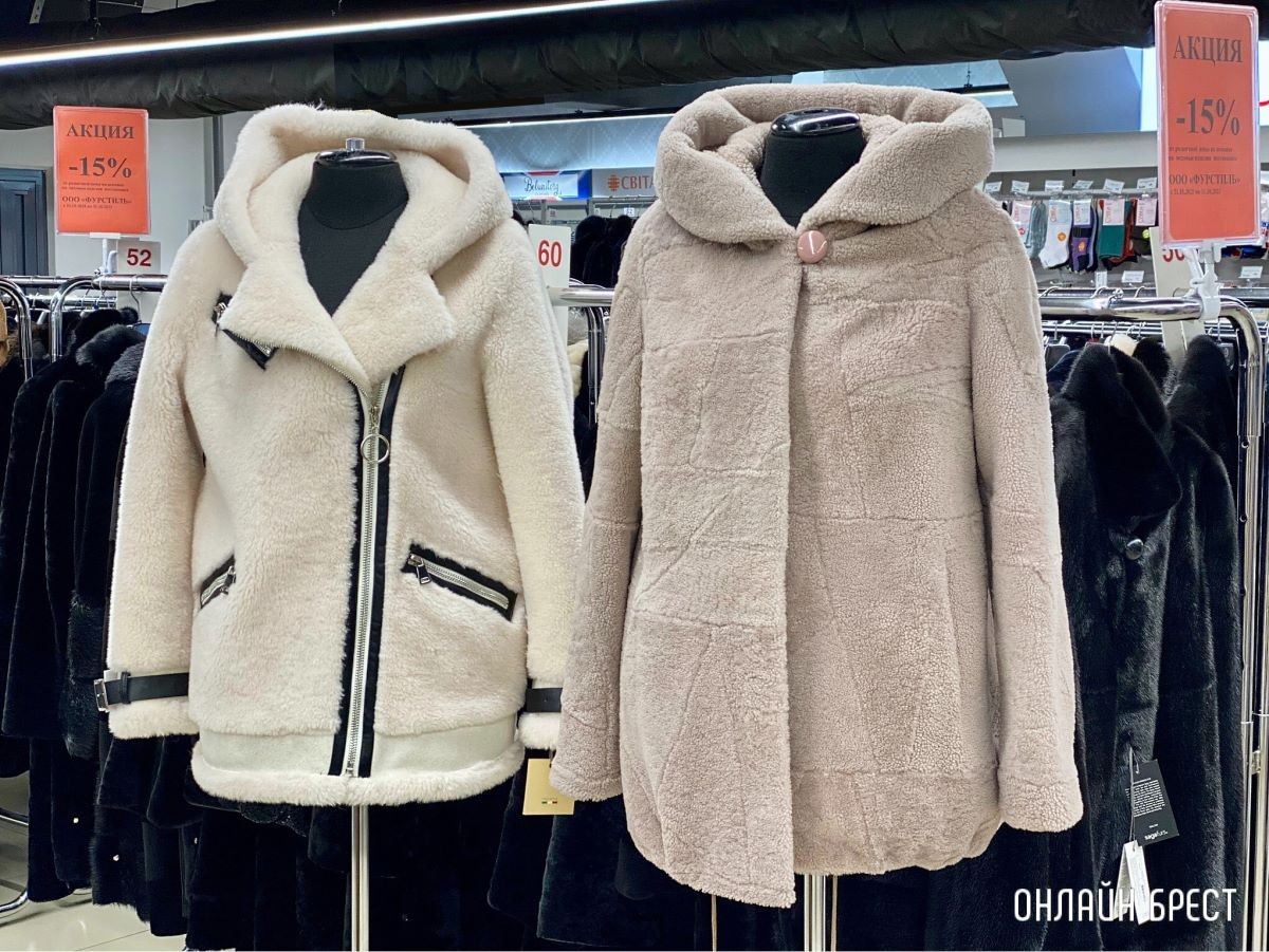 Выставка-продажа изделий из МЕХА на третьем этаже «ЦУМа» в Бресте!