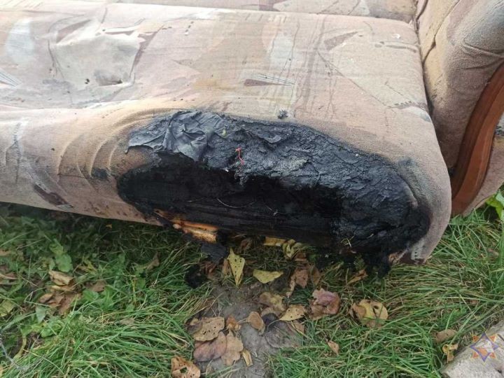 В Ивацевичском районе работники МЧС спасли на пожаре мужчину