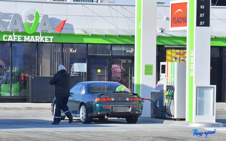Автозаправочная станция заработала на выезде из Барановичей