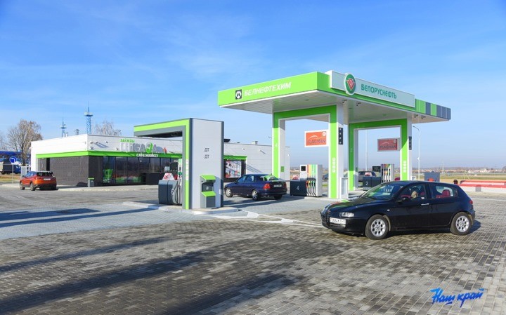 Автозаправочная станция заработала на выезде из Барановичей