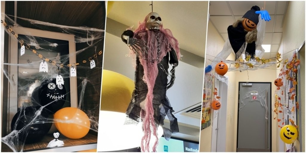 Белорусы украсили офисы и дома к Хэллоуину. Смотрите, как получилось