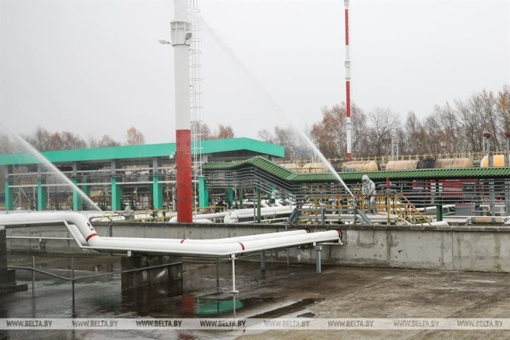 Учения МЧС на нефтебазе в Брестском районе
