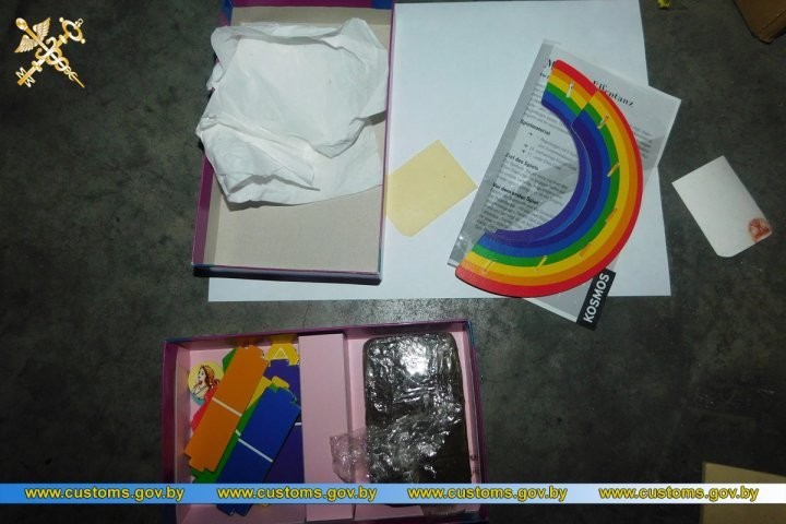Гашиш среди детских игрушек выявили брестские таможенники