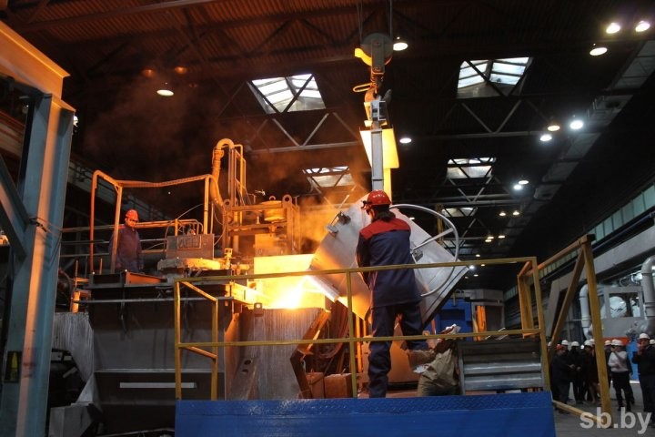 На Барановичском станкостроительном заводе ЗАО «АТЛАНТ» запустили обновленное литейное производство