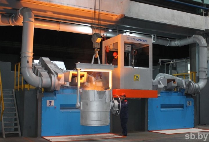 На Барановичском станкостроительном заводе ЗАО «АТЛАНТ» запустили обновленное литейное производство