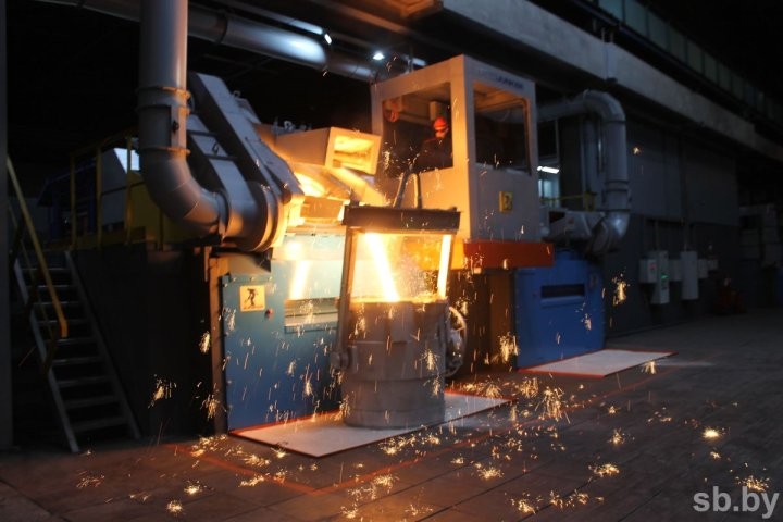 На Барановичском станкостроительном заводе ЗАО «АТЛАНТ» запустили обновленное литейное производство