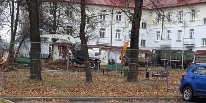 На детской площадке в Минске нашли авиационную бомбу весом 250 килограмм