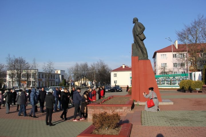 В Каменце прошли мероприятия, посвященные Дню Октябрьской революции