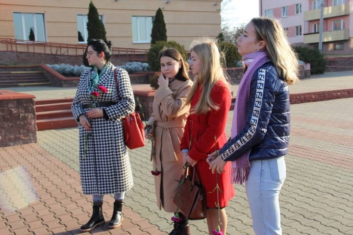 В Каменце прошли мероприятия, посвященные Дню Октябрьской революции