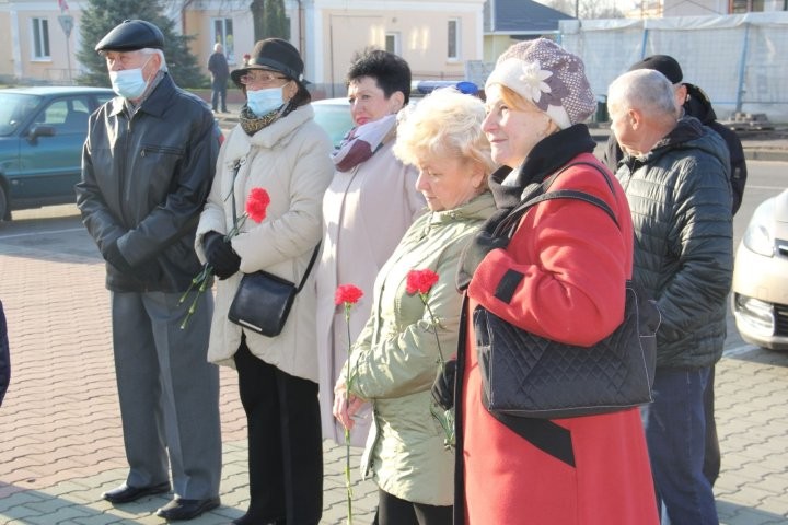 В Каменце прошли мероприятия, посвященные Дню Октябрьской революции