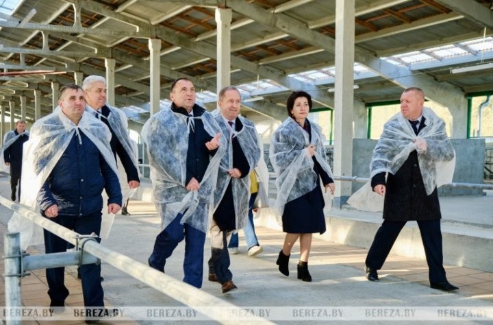 Новую молочно-товарную ферму открыли в ОАО «Спорово» (Брестская область)