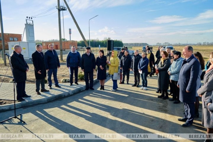 Новую молочно-товарную ферму открыли в ОАО «Спорово» (Брестская область)