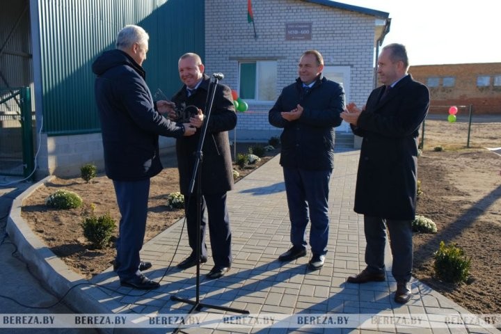 Новую молочно-товарную ферму открыли в ОАО «Спорово» (Брестская область)