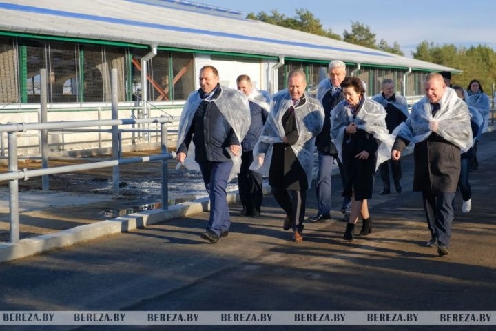Новую молочно-товарную ферму открыли в ОАО «Спорово» (Брестская область)