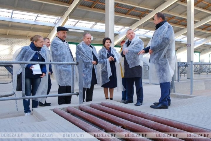 Новую молочно-товарную ферму открыли в ОАО «Спорово» (Брестская область)