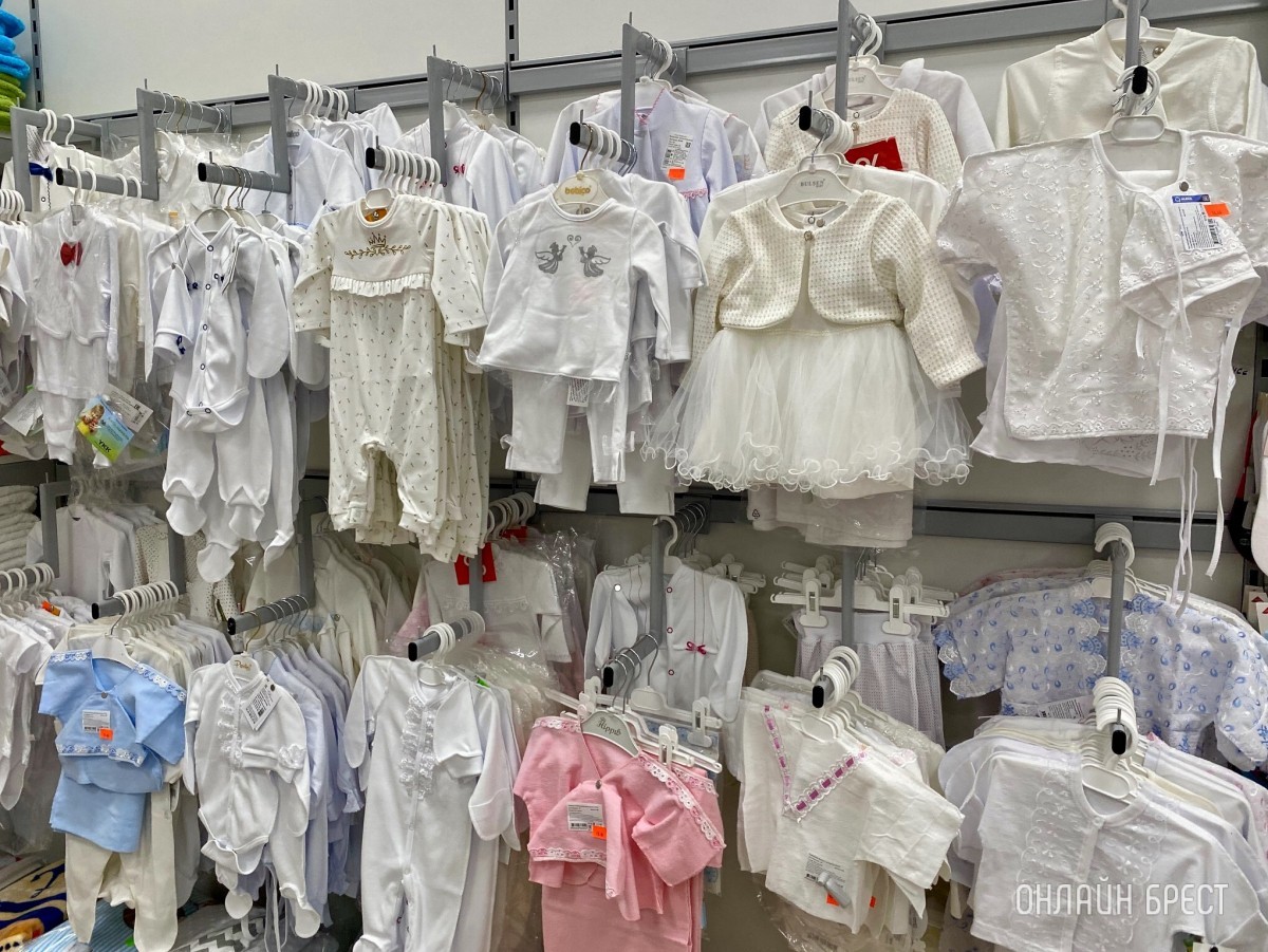 Товары для новорожденных в Детском мире на Советской в Бресте. Фотоотчет