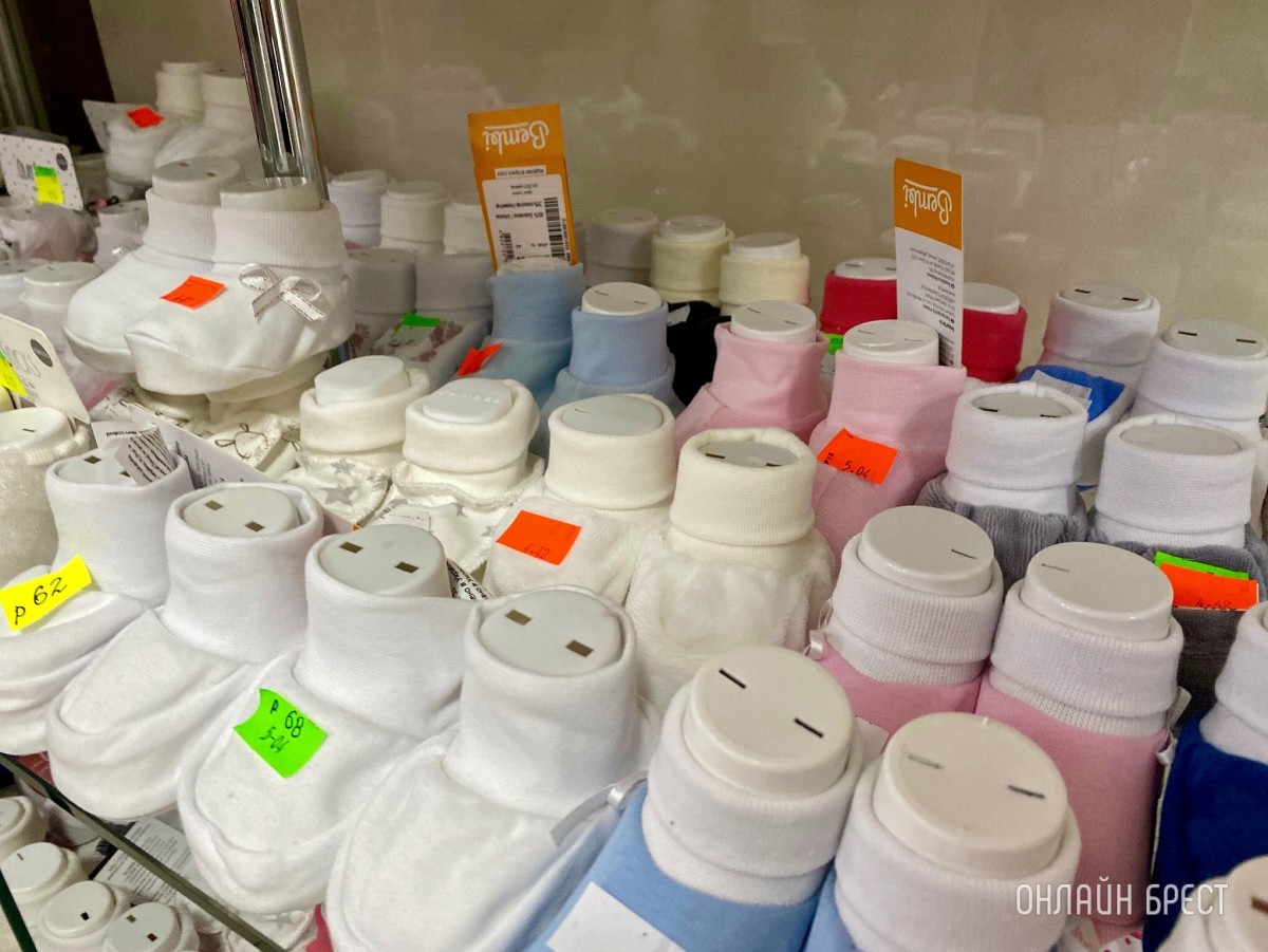 Товары для новорожденных в Детском мире на Советской в Бресте. Фотоотчет