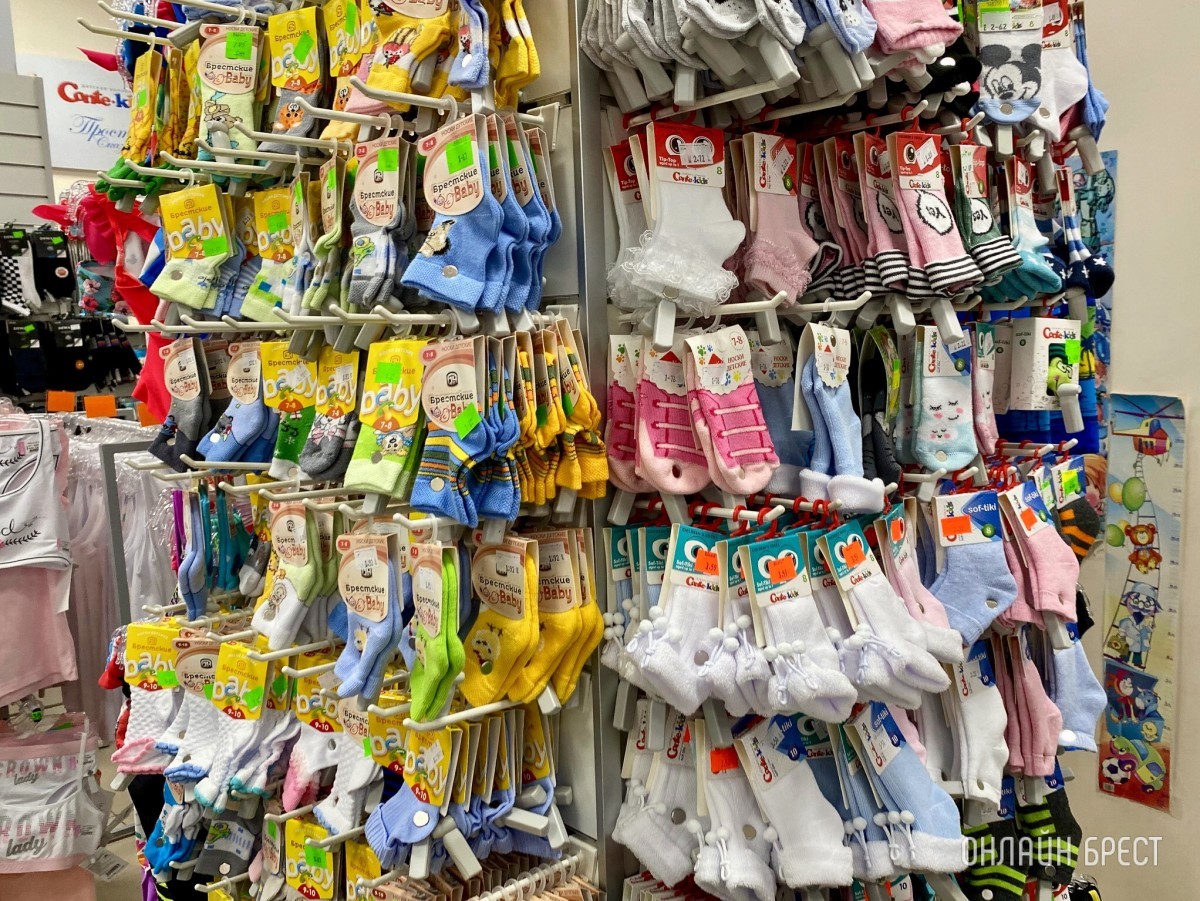 Товары для новорожденных в Детском мире на Советской в Бресте. Фотоотчет