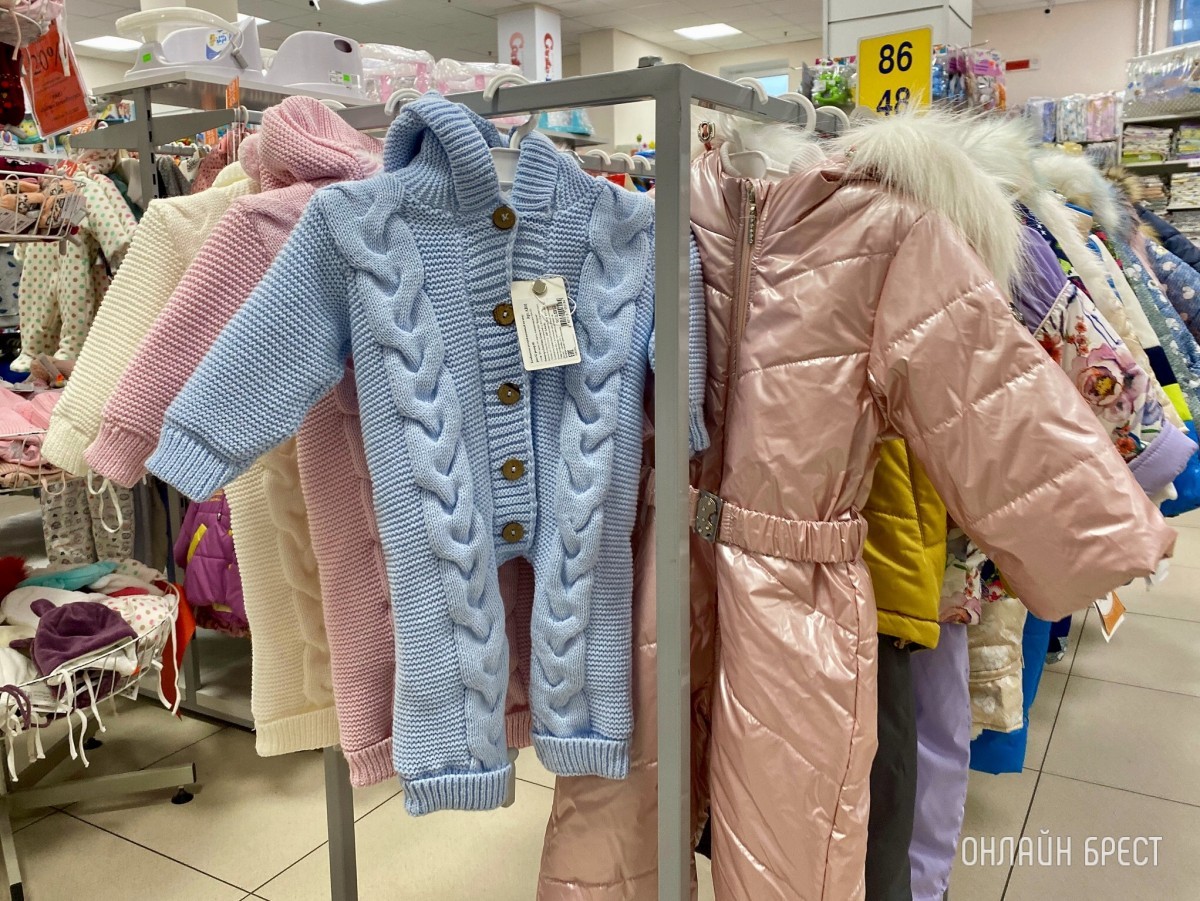 Товары для новорожденных в Детском мире на Советской в Бресте. Фотоотчет