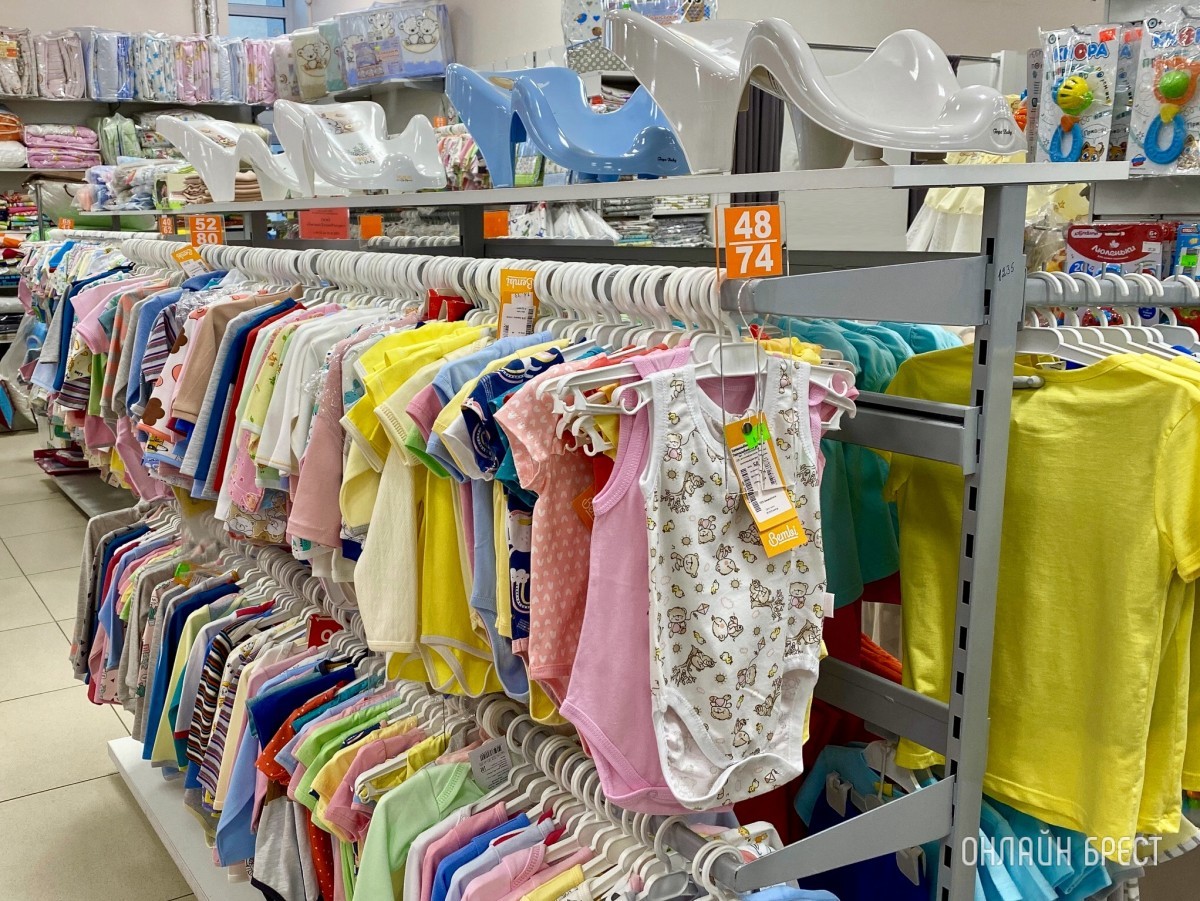 Товары для новорожденных в Детском мире на Советской в Бресте. Фотоотчет