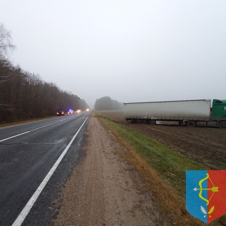 В Брестской области фура столкнулась с Мерседесом