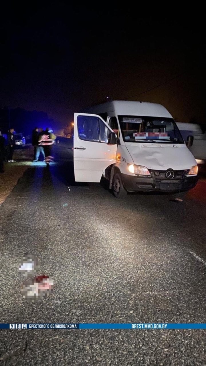 В Брестском районе водитель Mercedes наехал на пешехода